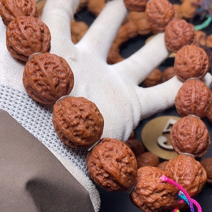 把件文玩核桃粗筋麻花纹大手持