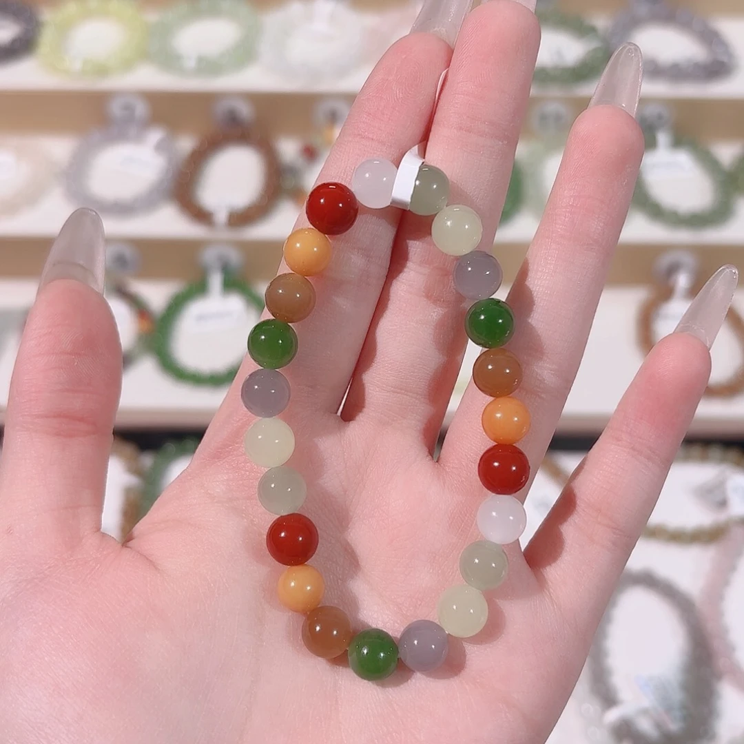 手链未镶嵌和田玉Ծ****子l