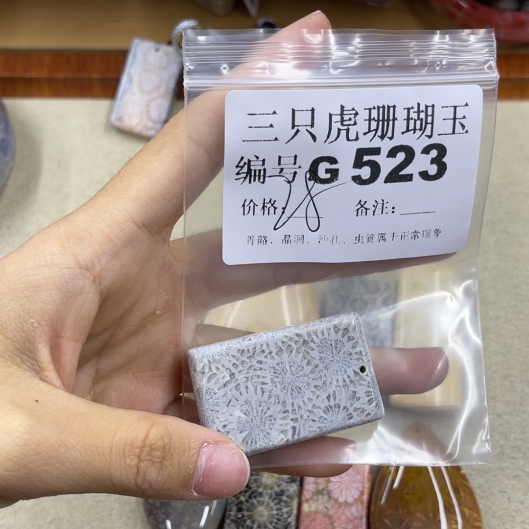 T***y硅化珊瑚（珊瑚玉）未镶嵌h