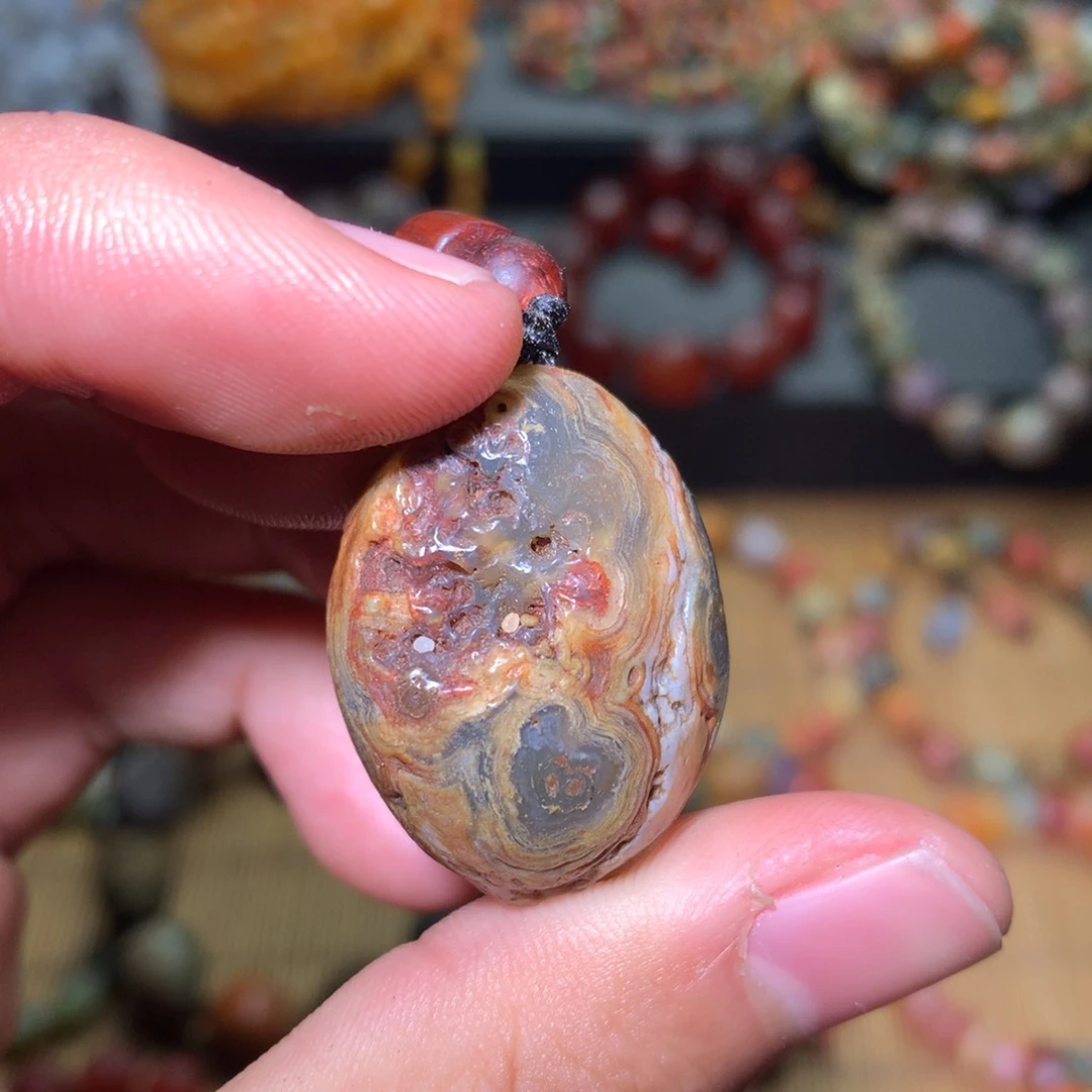 玛瑙/玉髓未镶嵌阿拉善戈壁玛瑙