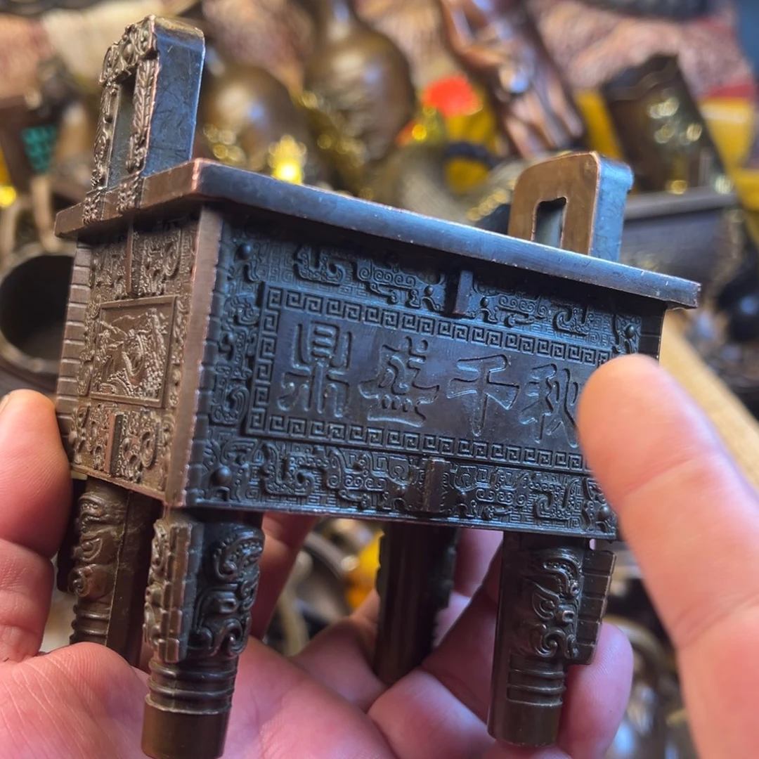 茶壶香炉铜器摆件