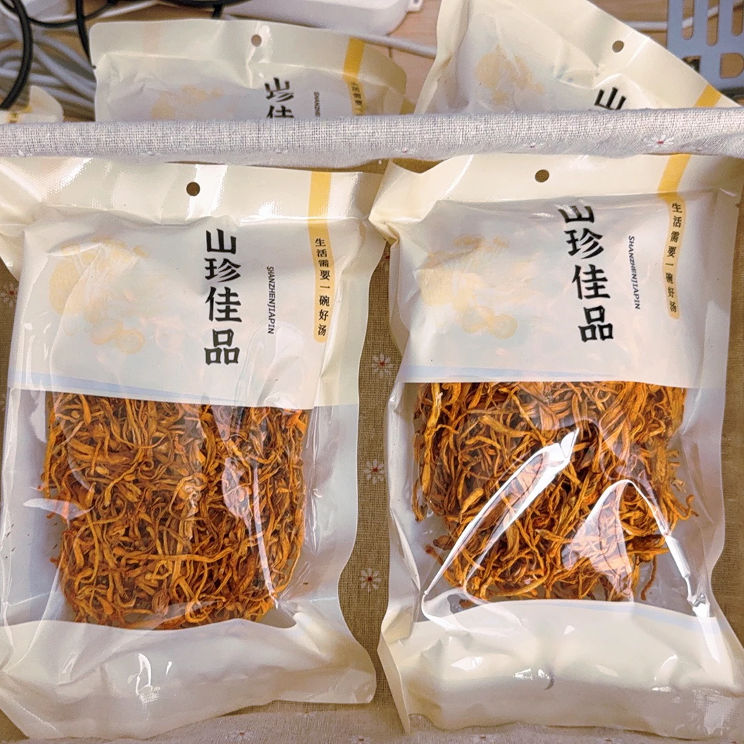 蛹虫草干货煲汤材料食材食用菌材料菌菇料包竹荪菌子煲汤炖肉蒸蛋