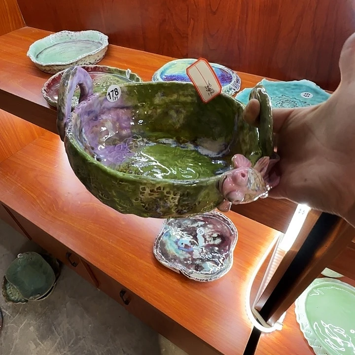吉***祥异型纯手工咖啡杯盘碗