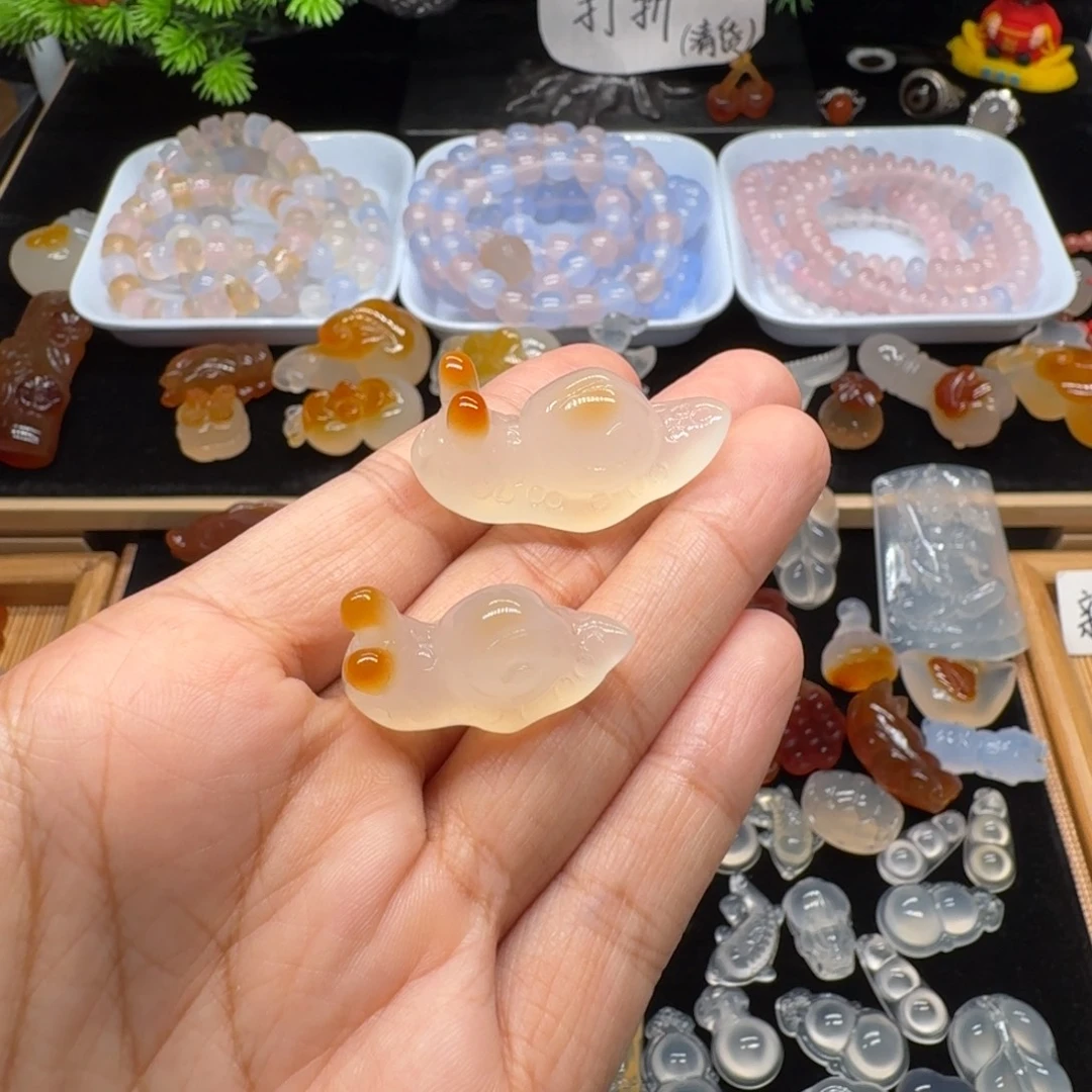 蟹***包未镶嵌颈饰玛瑙/玉髓