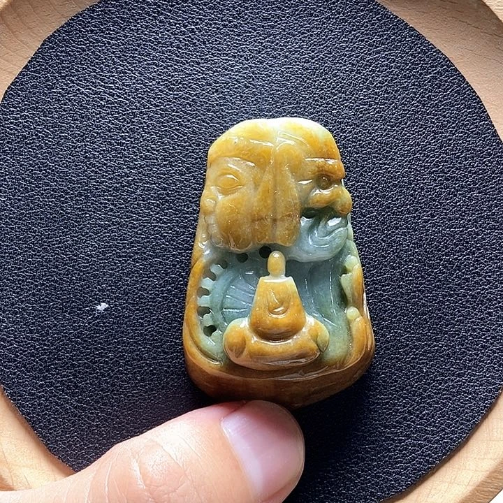 翡翠未镶嵌颈饰翡翠a货