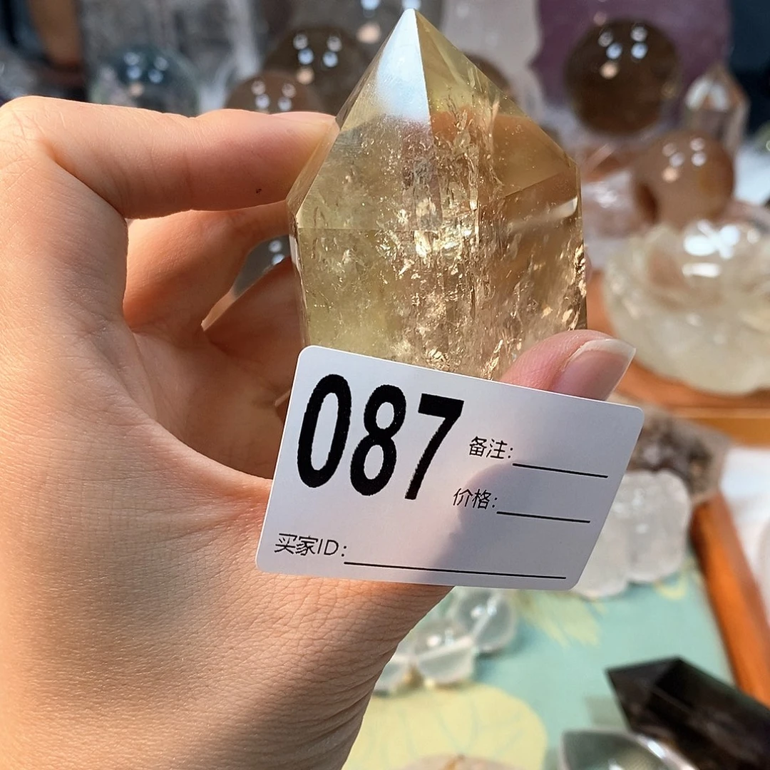 水晶珠宝半成品未镶嵌 087