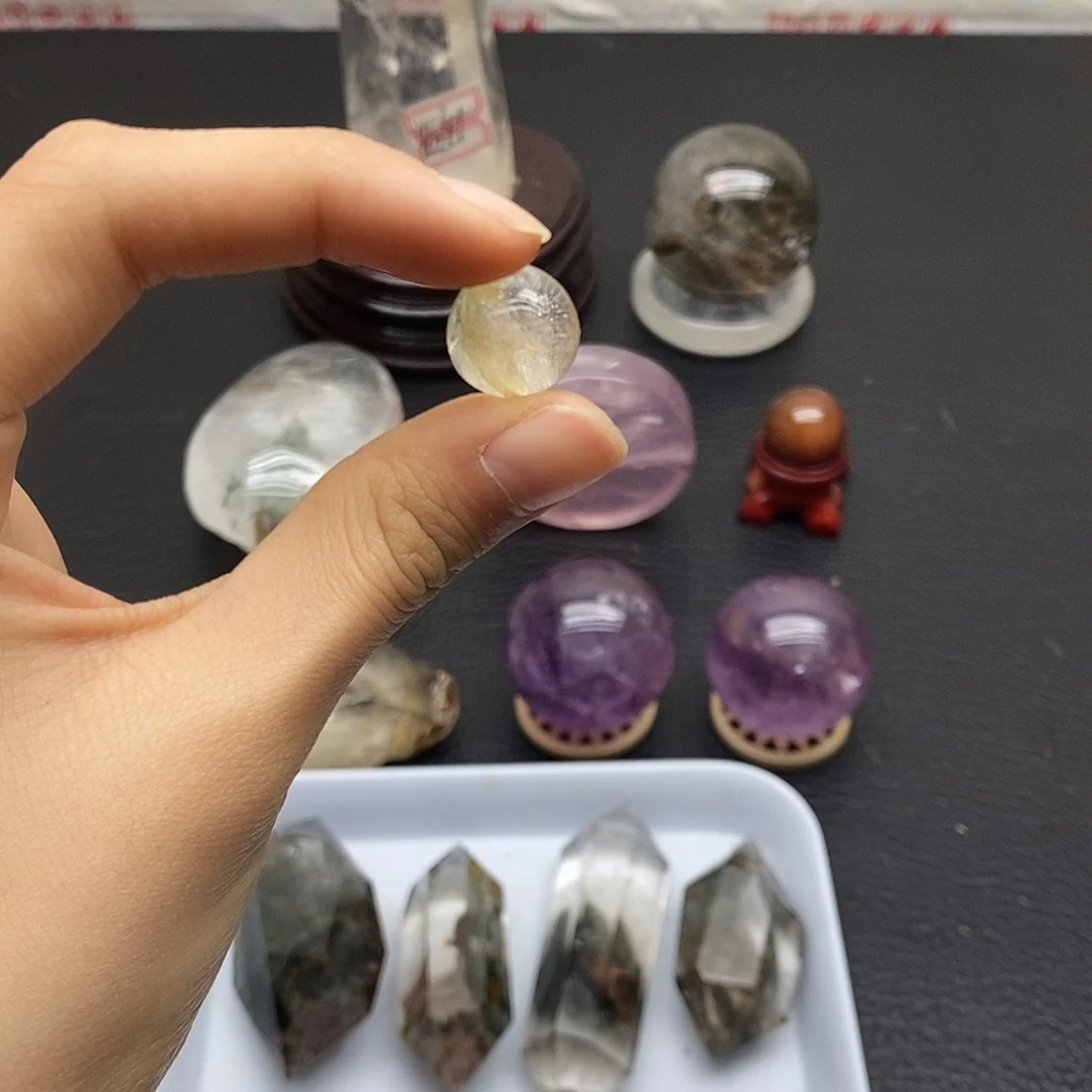 水晶珠宝半成品未镶嵌141水晶石