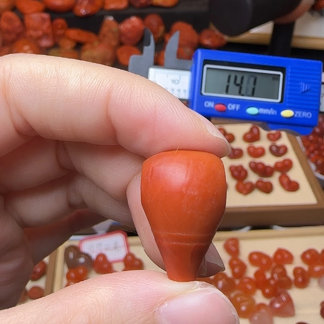 南红玛瑙未镶嵌吊坠(不含链)