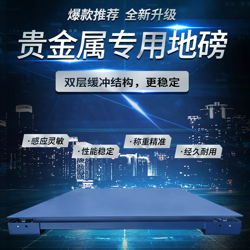 广东贵金属专用高精度双层电子地磅