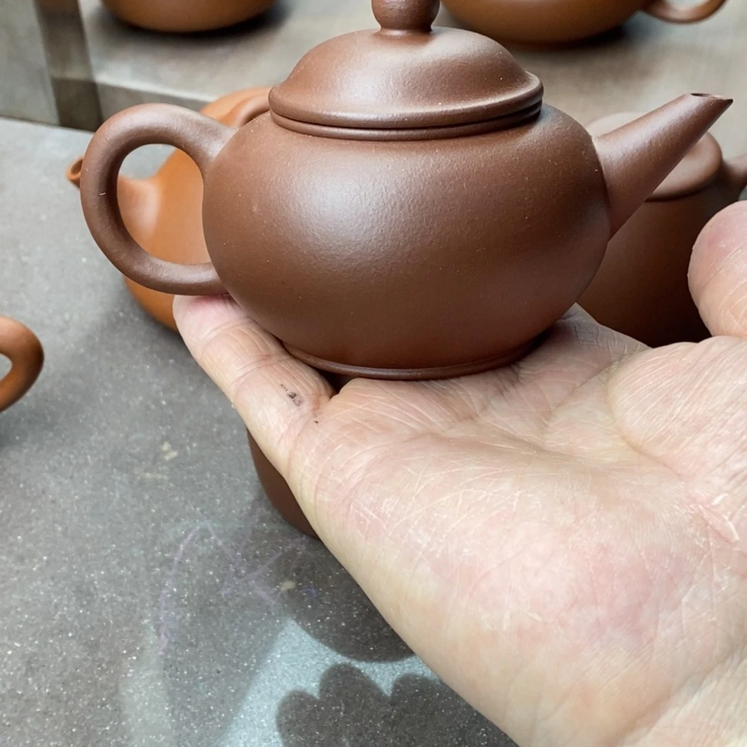 紫砂茶壶紫砂壶水平