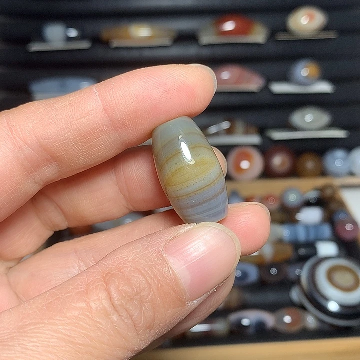 玛瑙/玉髓合金颈饰