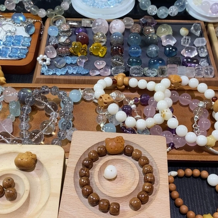 水晶手链未镶嵌陈*扣