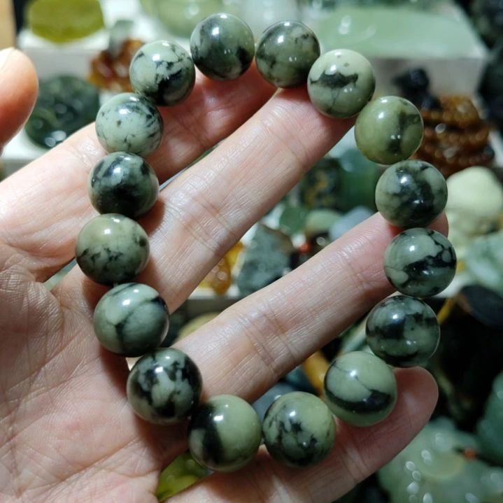 岫玉未镶嵌手串手串