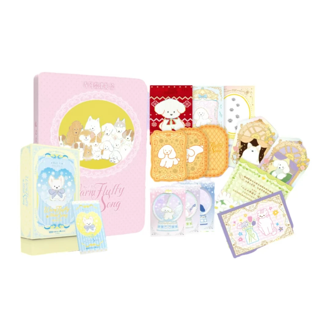 camon/卡盟文创心之犬典藏卡-暖绒心曲收藏卡可爱宠物【盲盒代拆】