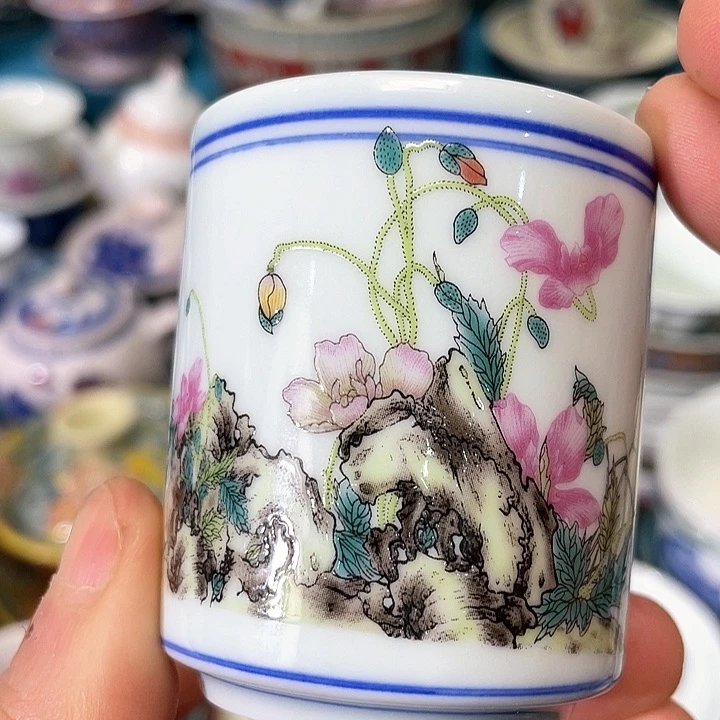 景德镇陶瓷主人杯1233