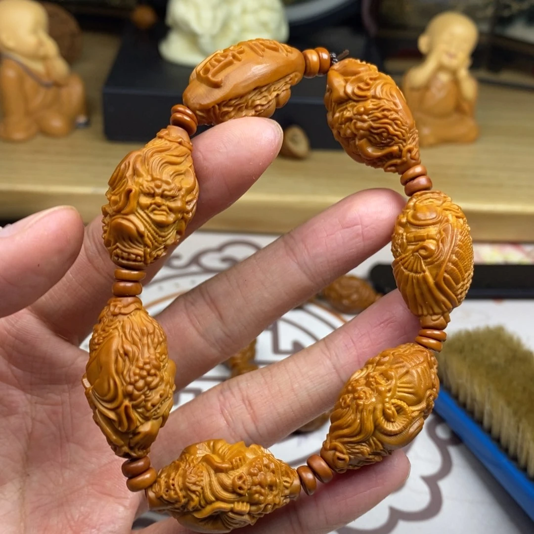 橄榄核手串/手链橄榄核雕工艺手串