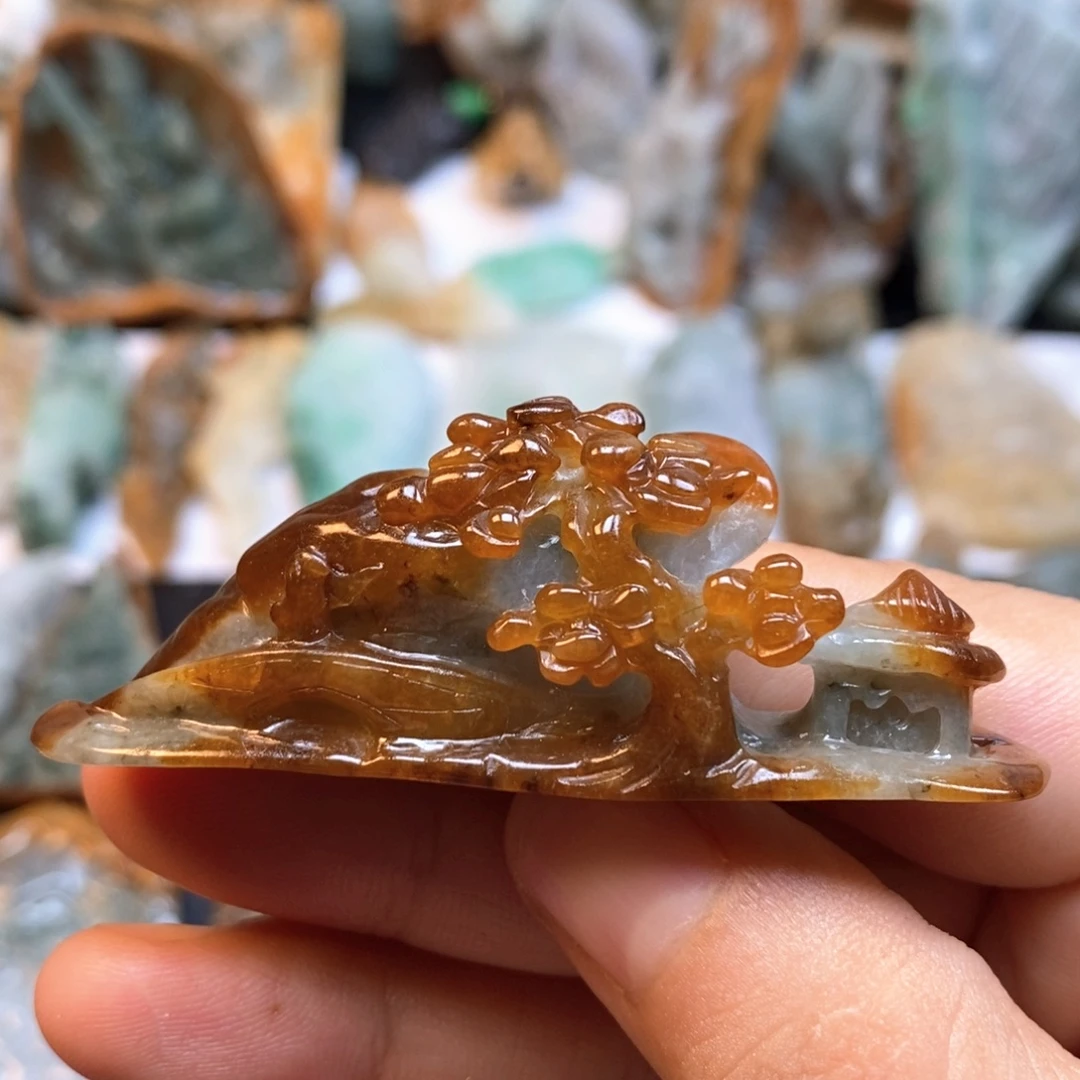 定制翡翠未镶嵌特色68
