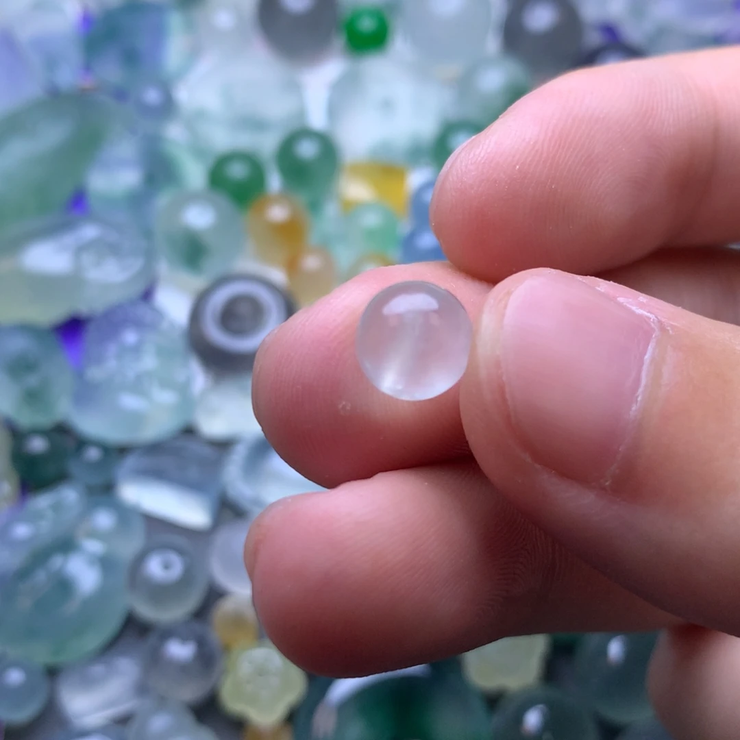 定制翡翠未镶嵌珠子