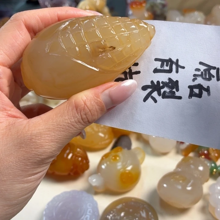玛瑙/玉髓未镶嵌吊坠(不含链)