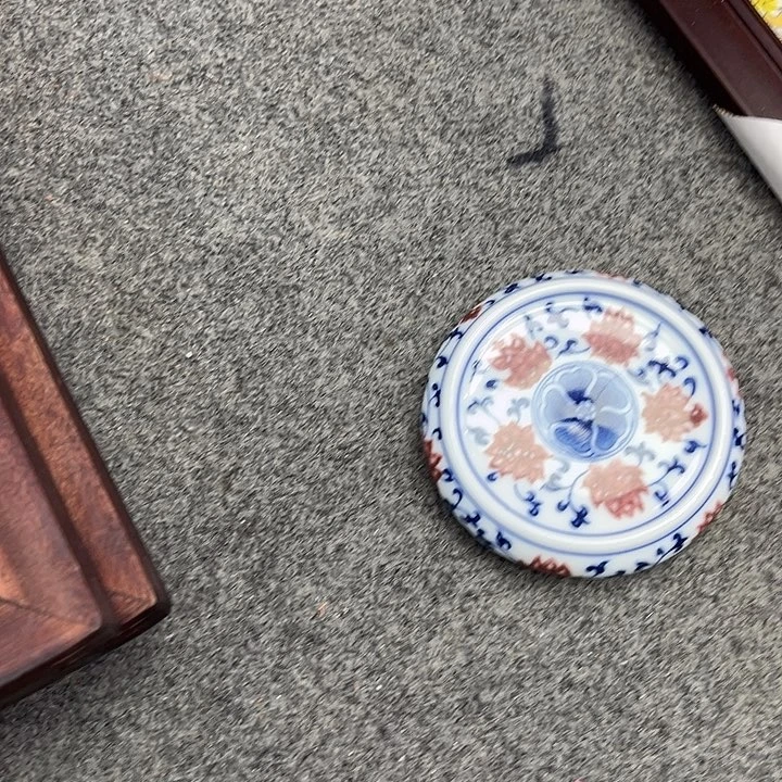 摆件景德镇陶瓷壶承