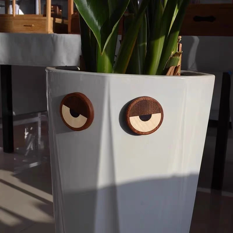 大眼睛冰箱贴 创意桌面摆件