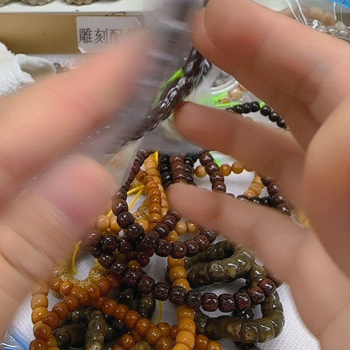 手串星月菩提163傲世红冰糖星月菩提76-108