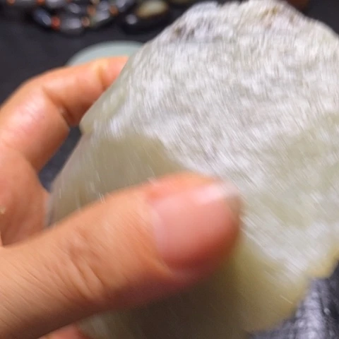 和田玉未镶嵌摆件
