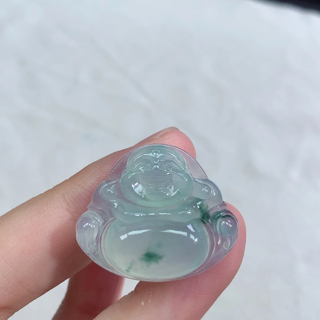 颈饰未镶嵌翡翠佛公