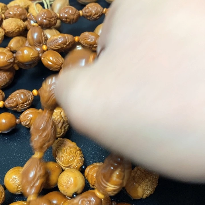 你***在手串/手链橄榄核橄榄微瑕财迷单子30颗