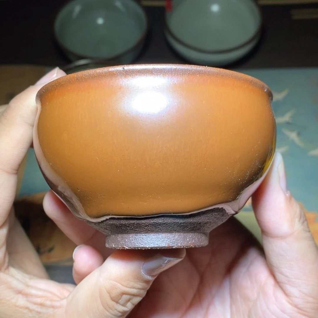 建盏龙窑柴烧手工草*村