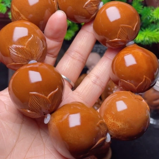 【闪购商品】手串/手链橄榄核如****635左右寿桃手持