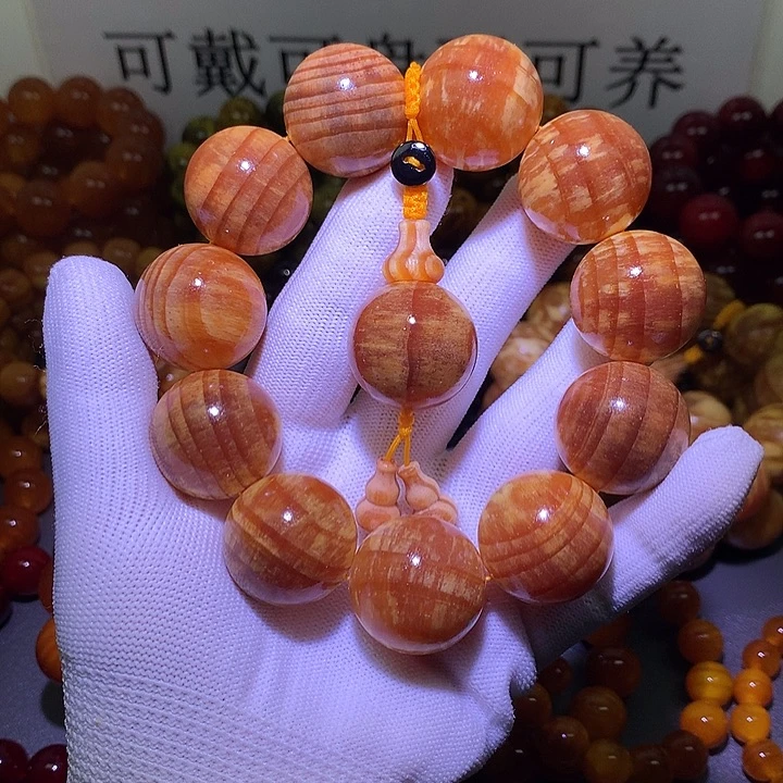 松木（琥珀木）手串/手链2.5 高货原生态