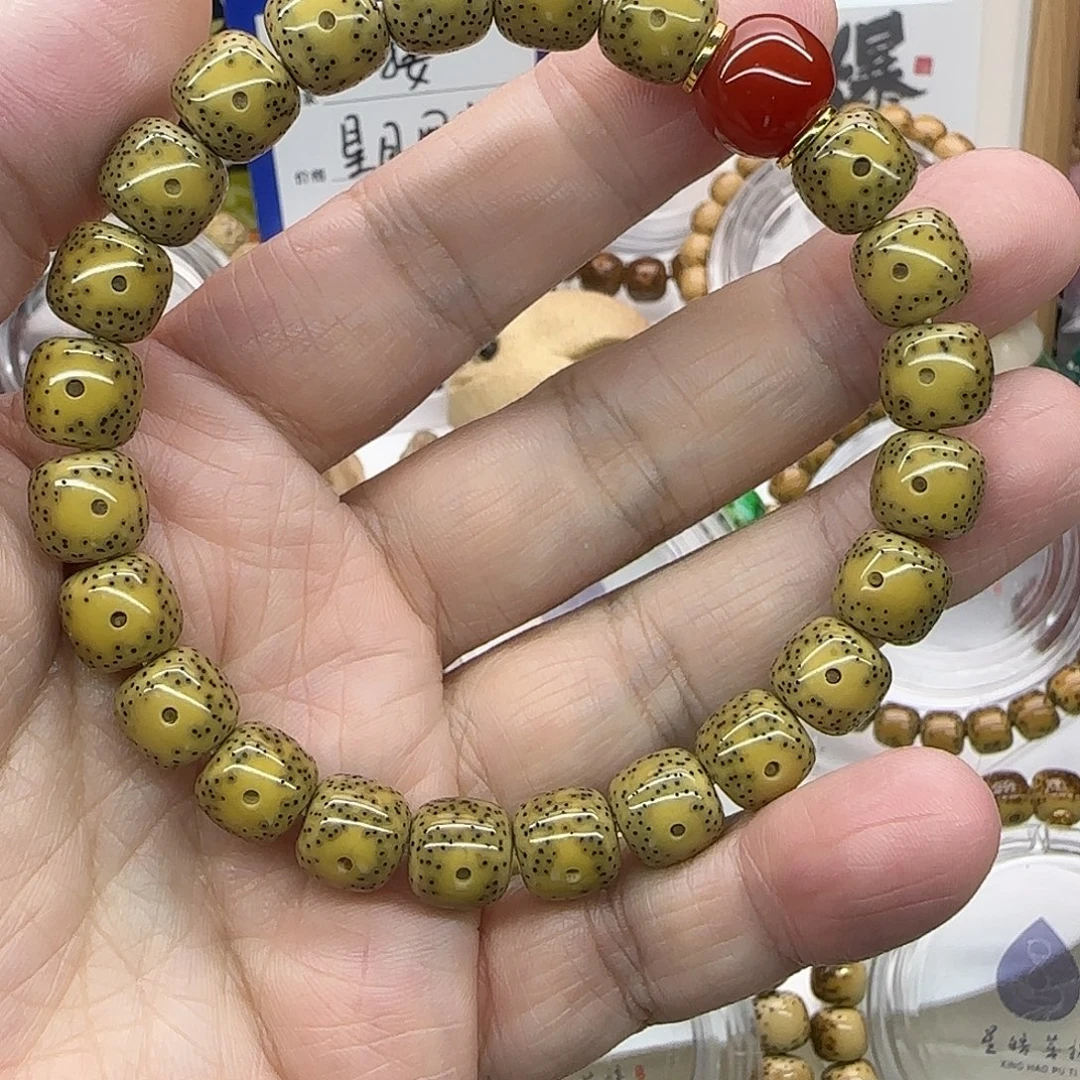 手串星月菩提10*9黄金瞳大眼睛
