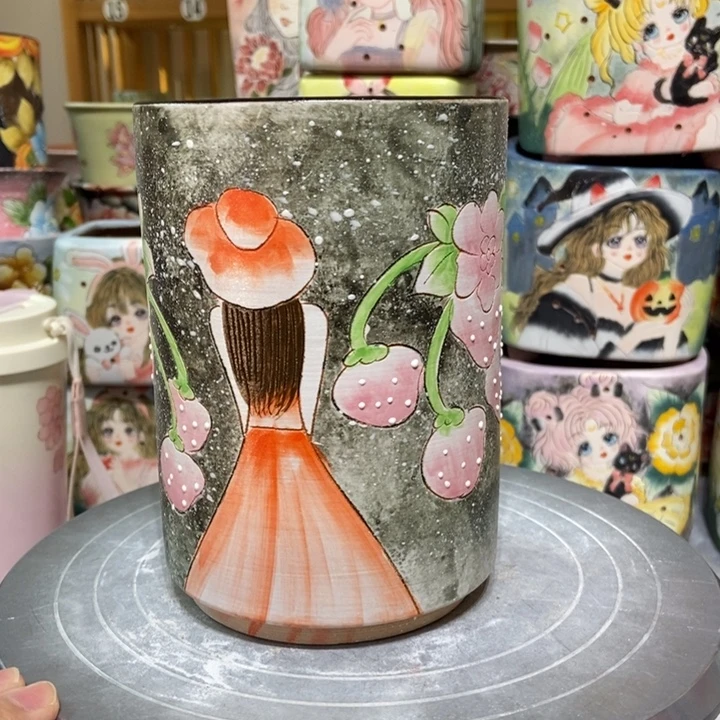 景德镇艺术手绘作品