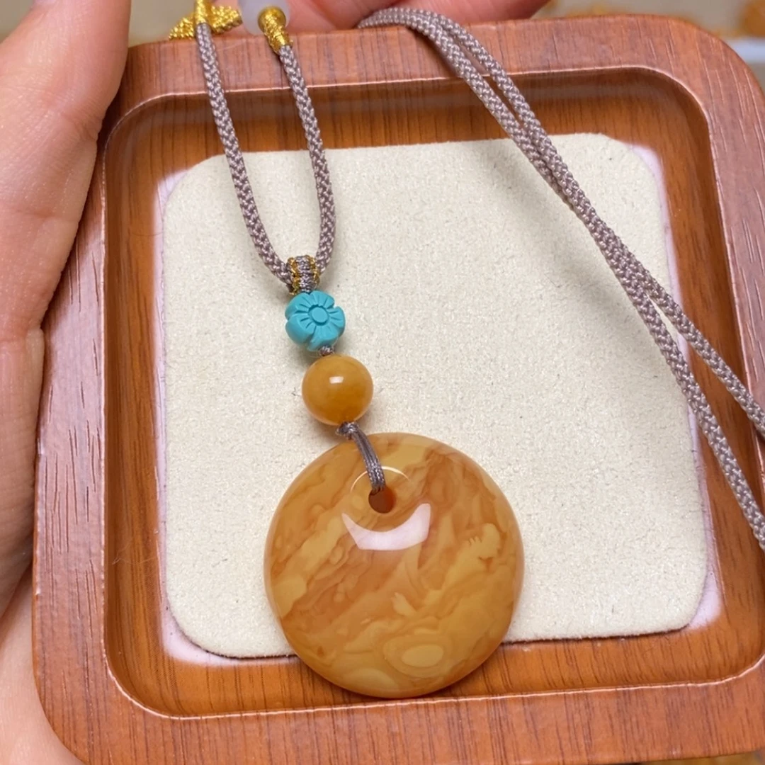 【闪购商品】未镶嵌颈饰蜜蜡项链
