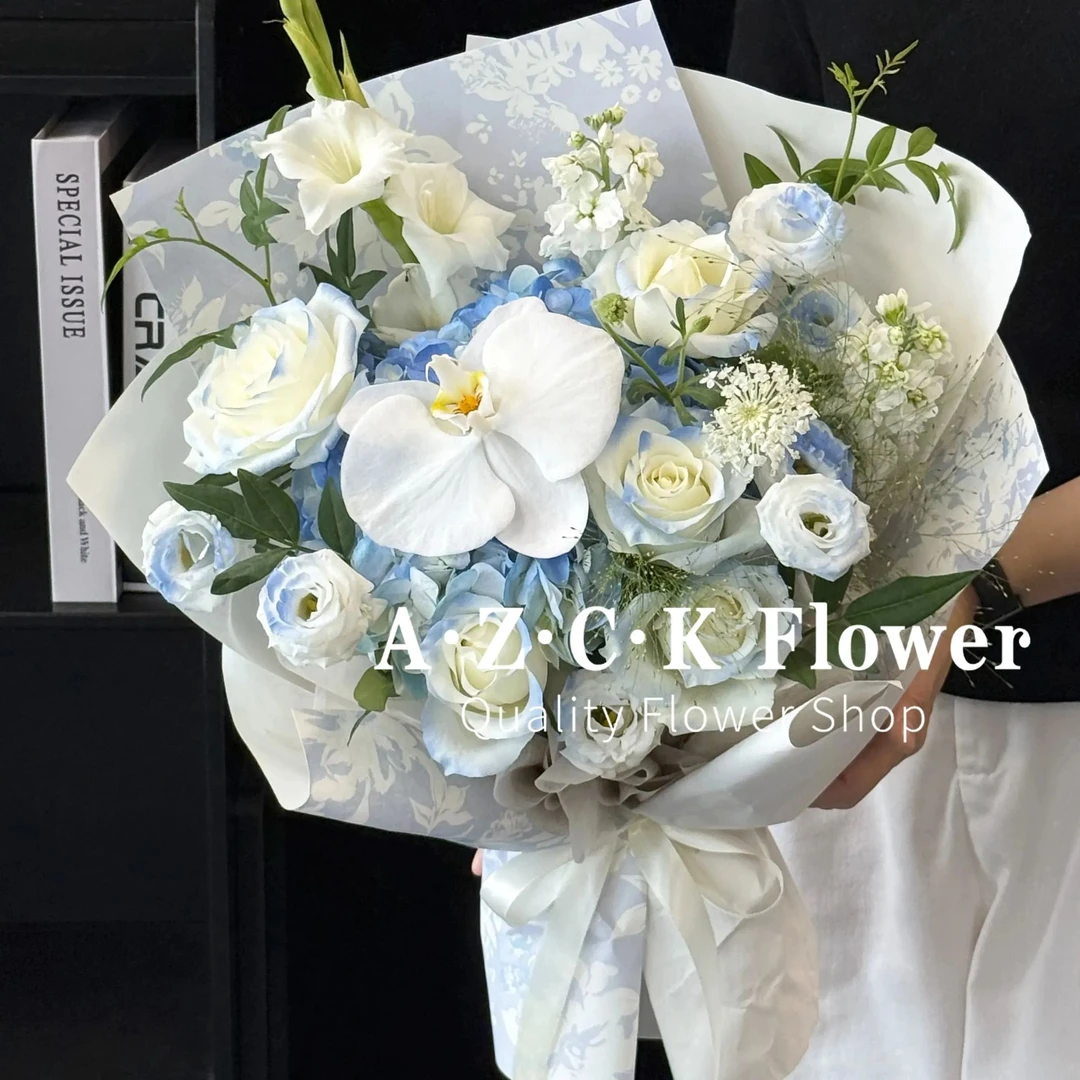 【执着想念】玫瑰混搭喷色花束高级感花束节日生日礼物送对象送朋友送爱人全国同城配送送花上门小时达