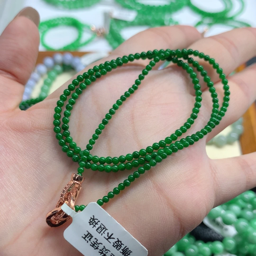 未镶嵌手链翡翠翡翠