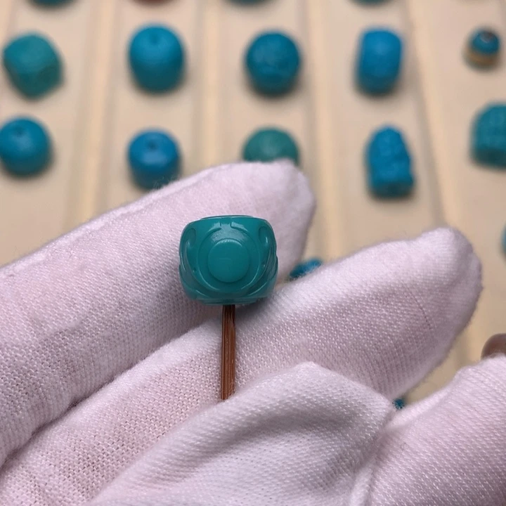 绿松石未镶嵌绿松石博古11.3