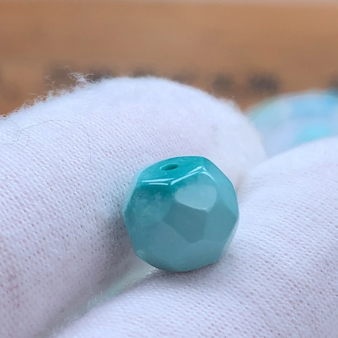 绿松石未镶嵌原矿绿松石无相老型配饰