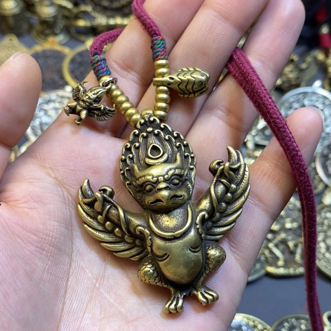 藏式大鹏鸟搭配挂件