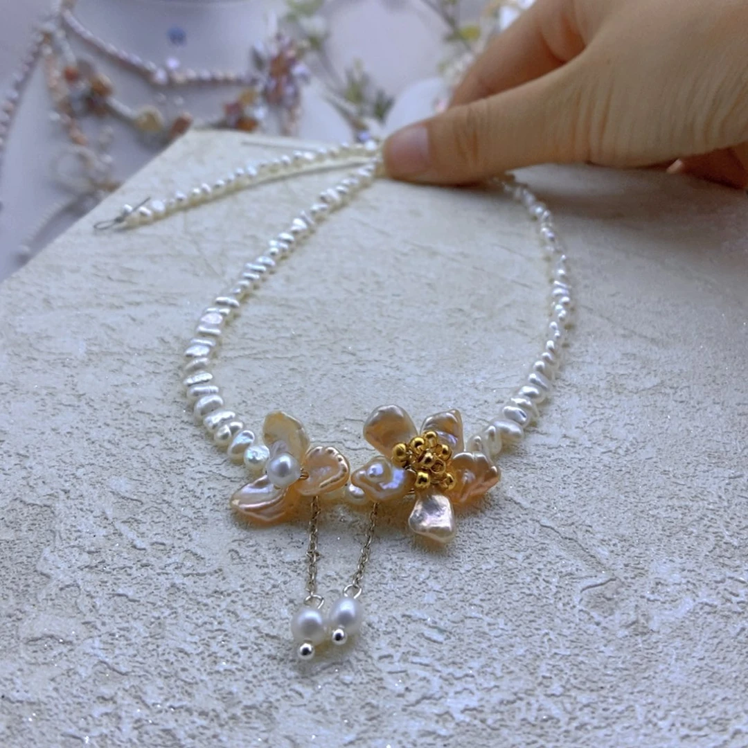 未镶嵌淡水珍珠项链