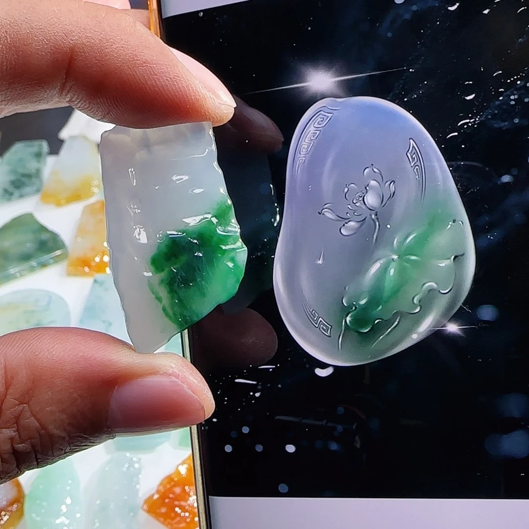 定制翡翠未镶嵌翡翠