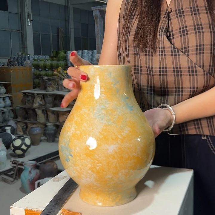 景德镇陶瓷花瓶微瑕介意勿拍
