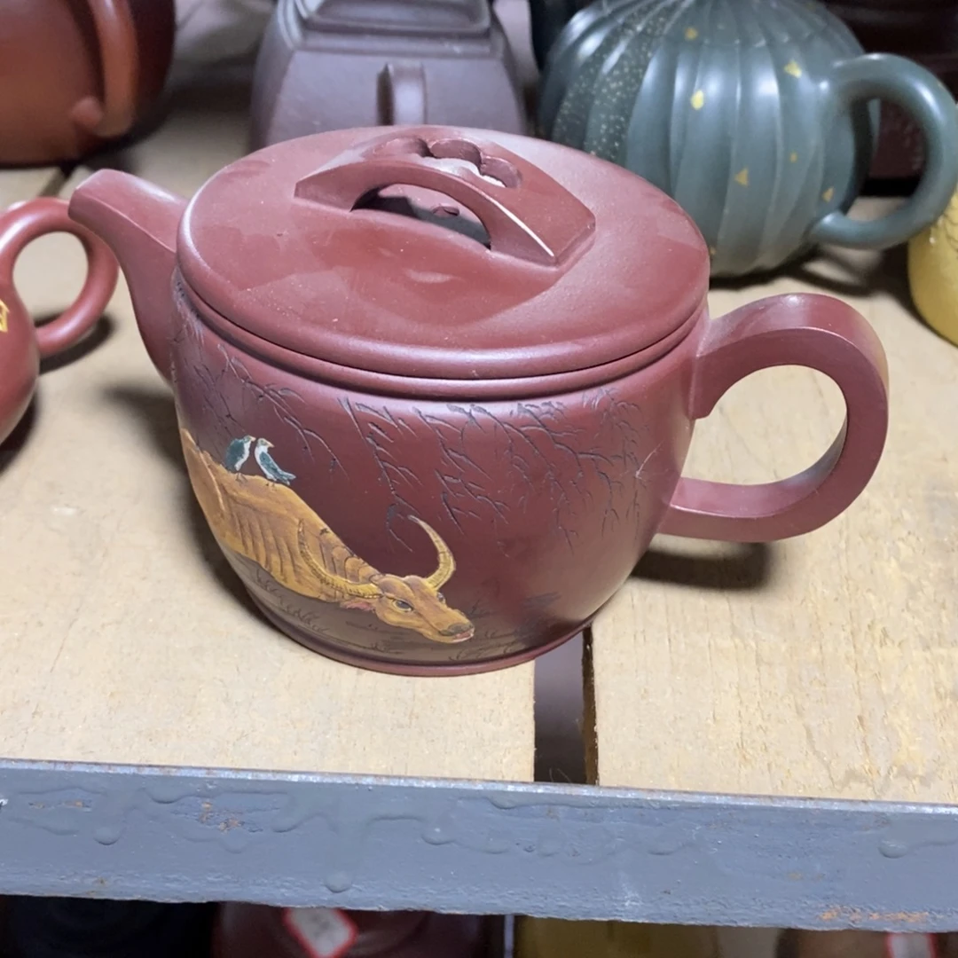 紫砂茶壶原矿手工102