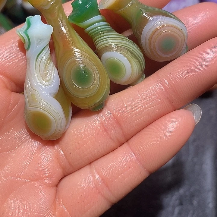 无***⁵玛瑙/玉髓合金颈饰