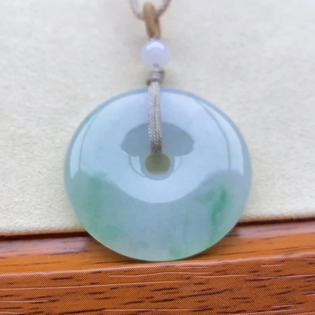 翡翠未镶嵌颈饰吊坠23