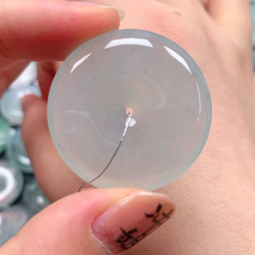 颈饰未镶嵌翡翠天然翡翠