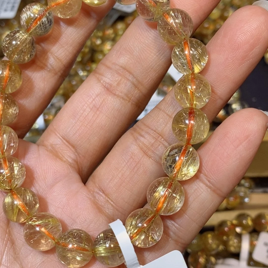 水晶手链未镶嵌(****)手链9.6m m