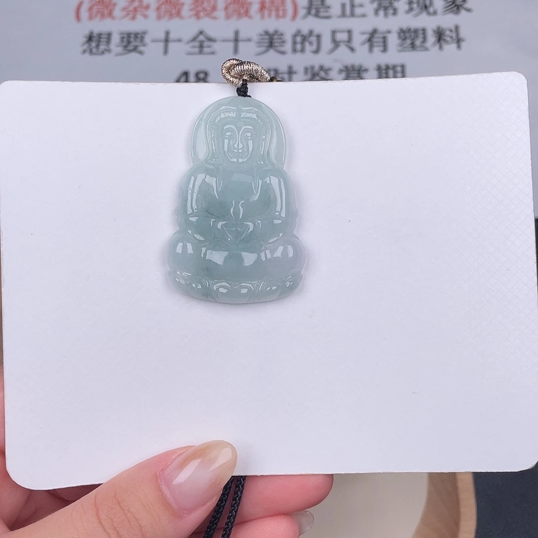 翡翠未镶嵌颈饰za031-11