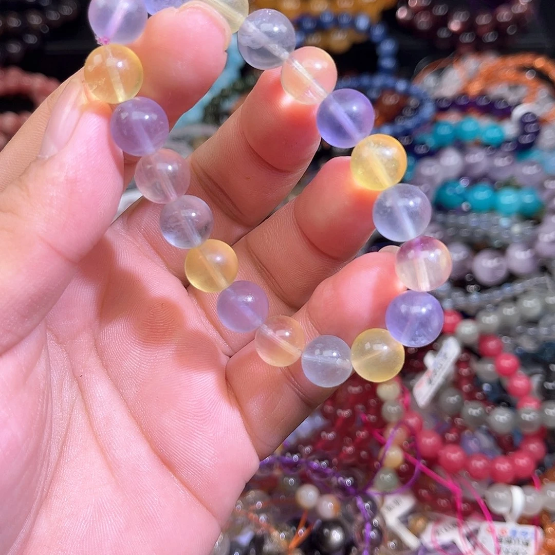 水晶手链未镶嵌天然水晶未镶嵌